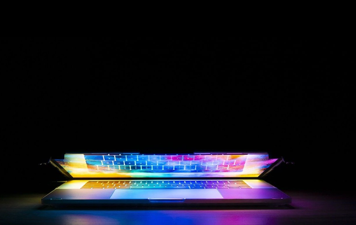 landing page web design computer