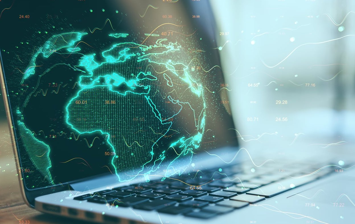 analytics dashboard laptop