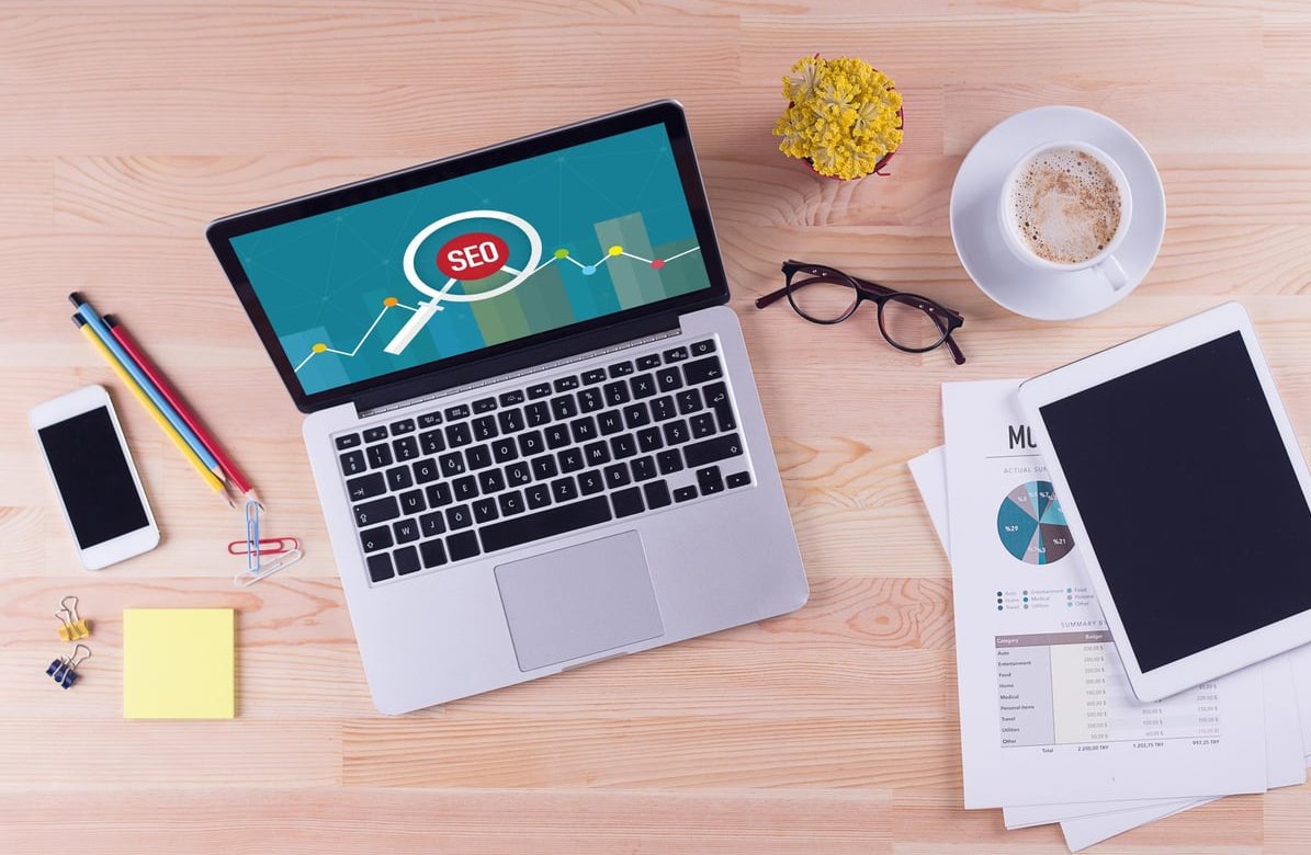 seo audit laptop