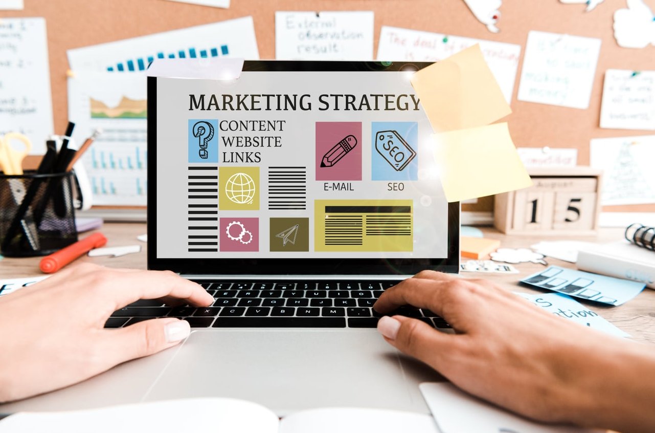 seo audit laptop
