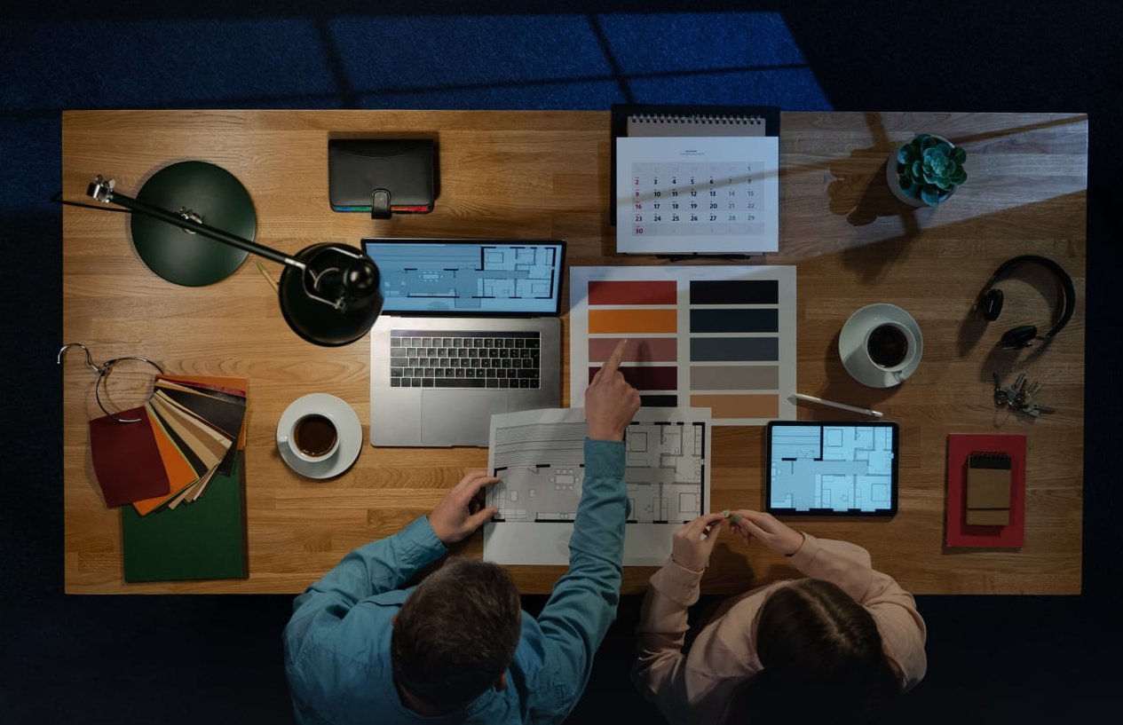 content calendar planning desk